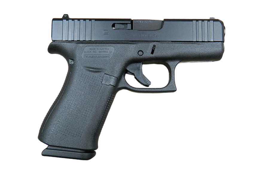 GLOCK 43x 9mm Pistol with Black Slide (LE)